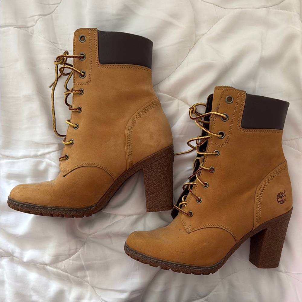 Timberland Tan Allington Mid Lace Up Boot